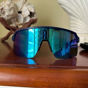 Oakley Sutro Lite 139mm Prizm™ Semi Rimless Wrap Shield Sunglasses